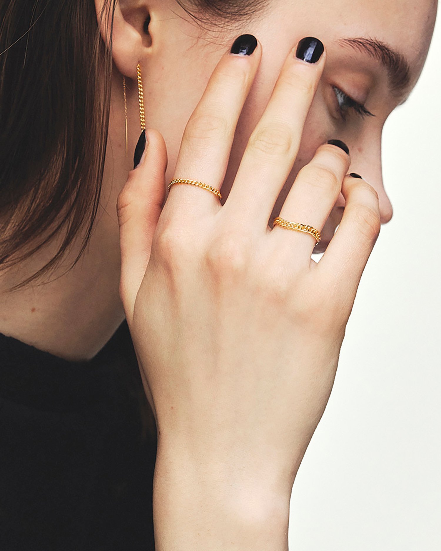 les bon bon les bonbon/K18 calmness S ring/カームネス S リング 18金 フォブ アクセサリー・腕時計 リング・指輪 ゴールド【送料無料】
