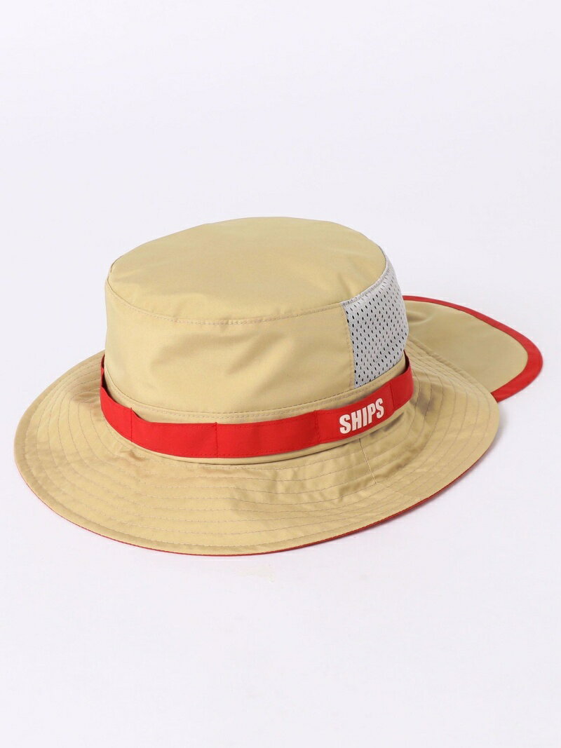 【SALE／30%OFF】SHIPS KIDS SHIPS KIDS:サファリハット 2019SS＜UVカット・撥水＞ シップス 帽子 ニット帽・ビーニー ブルー ネイビー ベージュ レッド ピンクのサムネイル