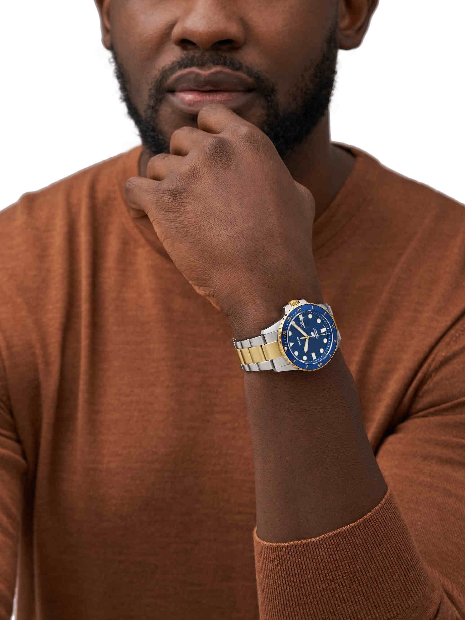 FOSSIL フォッシル 腕時計 メンズ アナログ ステンレス FS6034 フォッシル アクセサリー・腕時計 腕時計【送料無料】