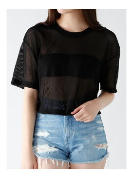 GYDA メッシュショートTシャツ ジェイダ カットソー【送料無料】