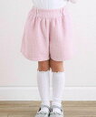 【SALE/20%OFF】BeBe 【お揃い】ブロッサムラメツイードショートパンツ(100~150cm) ベベ オンライン ストア パンツ キュロット ピンク【...