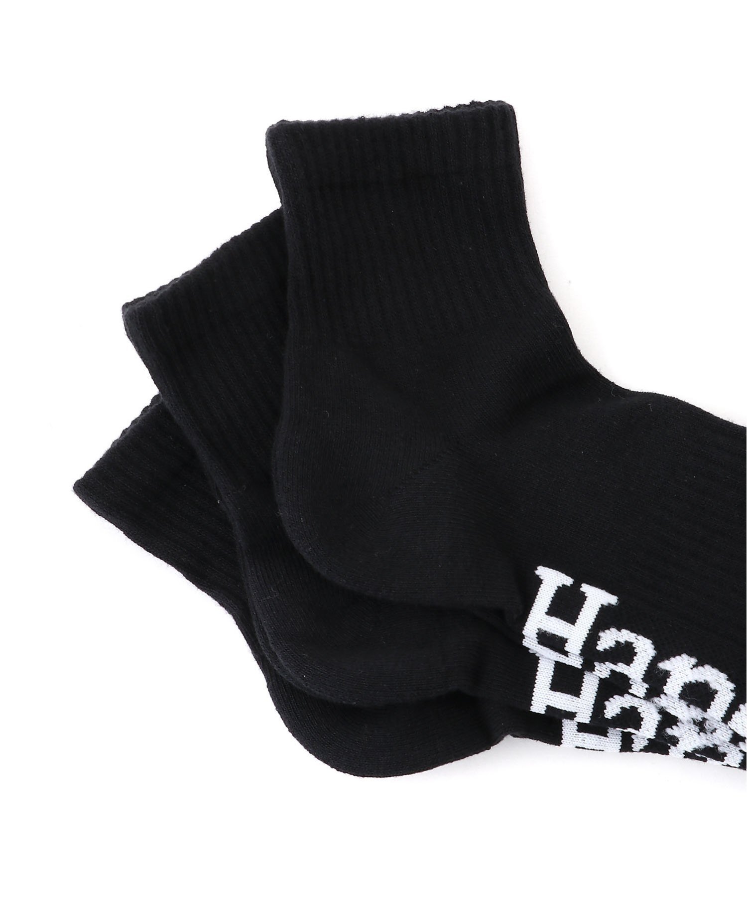 Hanes/(W)HMSCB201 ハンドサイン 靴下・レッグウェア 靴下 ホワイト ブラック