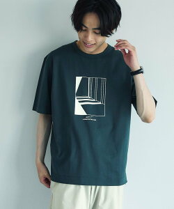 GLOBAL WORK 宮沢氷魚さん着用/リッチクリーンTシャツ/プリント/半袖/288193 グローバルワーク トップス カットソー・Tシャツ グレー ブラック ホワイト ブルー グリーン【送料無料】
