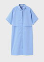 【SALE/40%OFF】PS Paul Smith ウィメンズ ダブルレイヤード シャツワンピース ポール・スミス ワンピース・ドレス ワンピース ブルー【送...