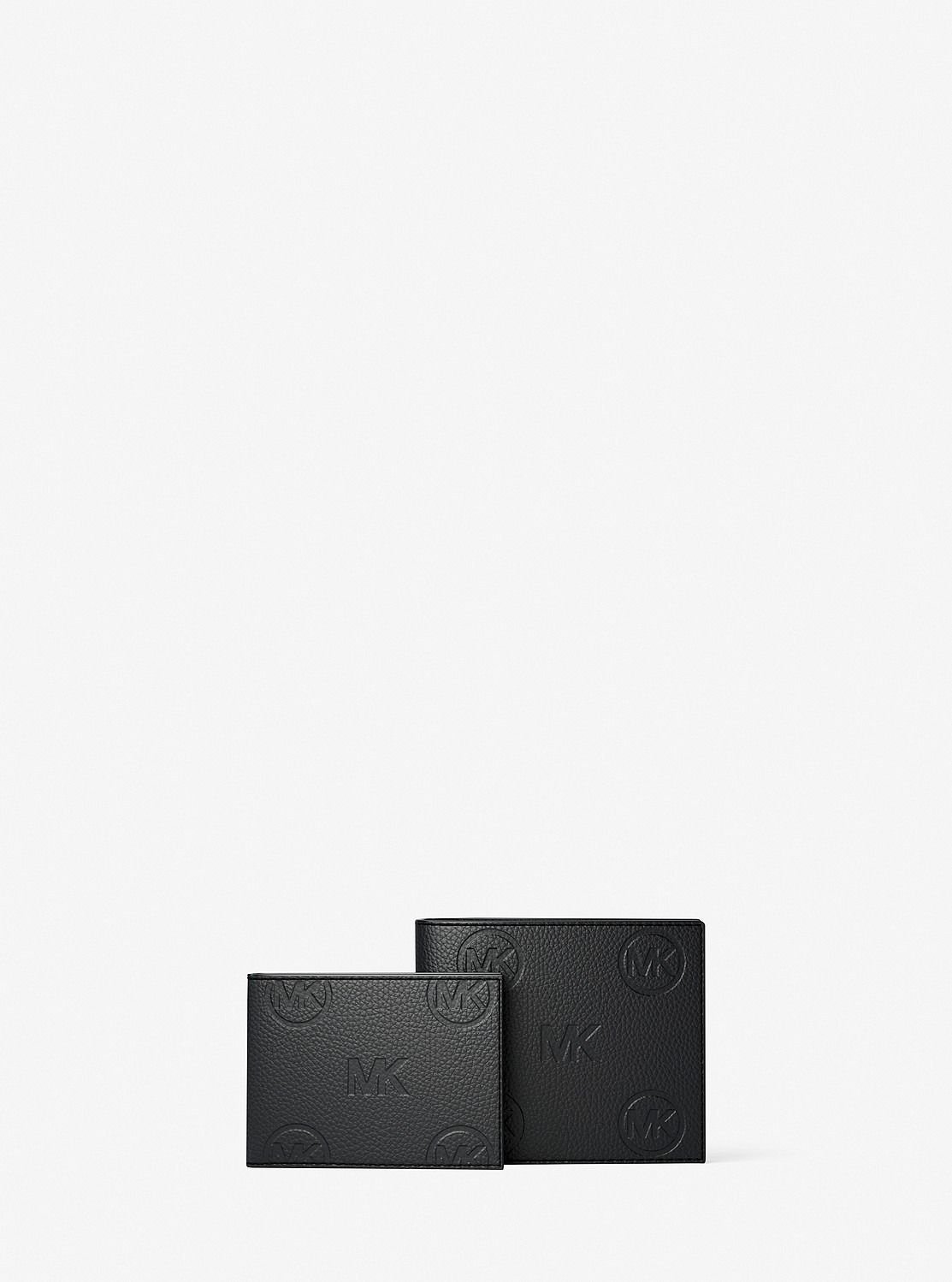 M - 【SALE／65%OFF】MICHAEL KORS ビルフォールド ウィズ パスケース マイケルコース マイケル・コース 財布・ポーチ・ケース 財布 ブラック【送料無料】