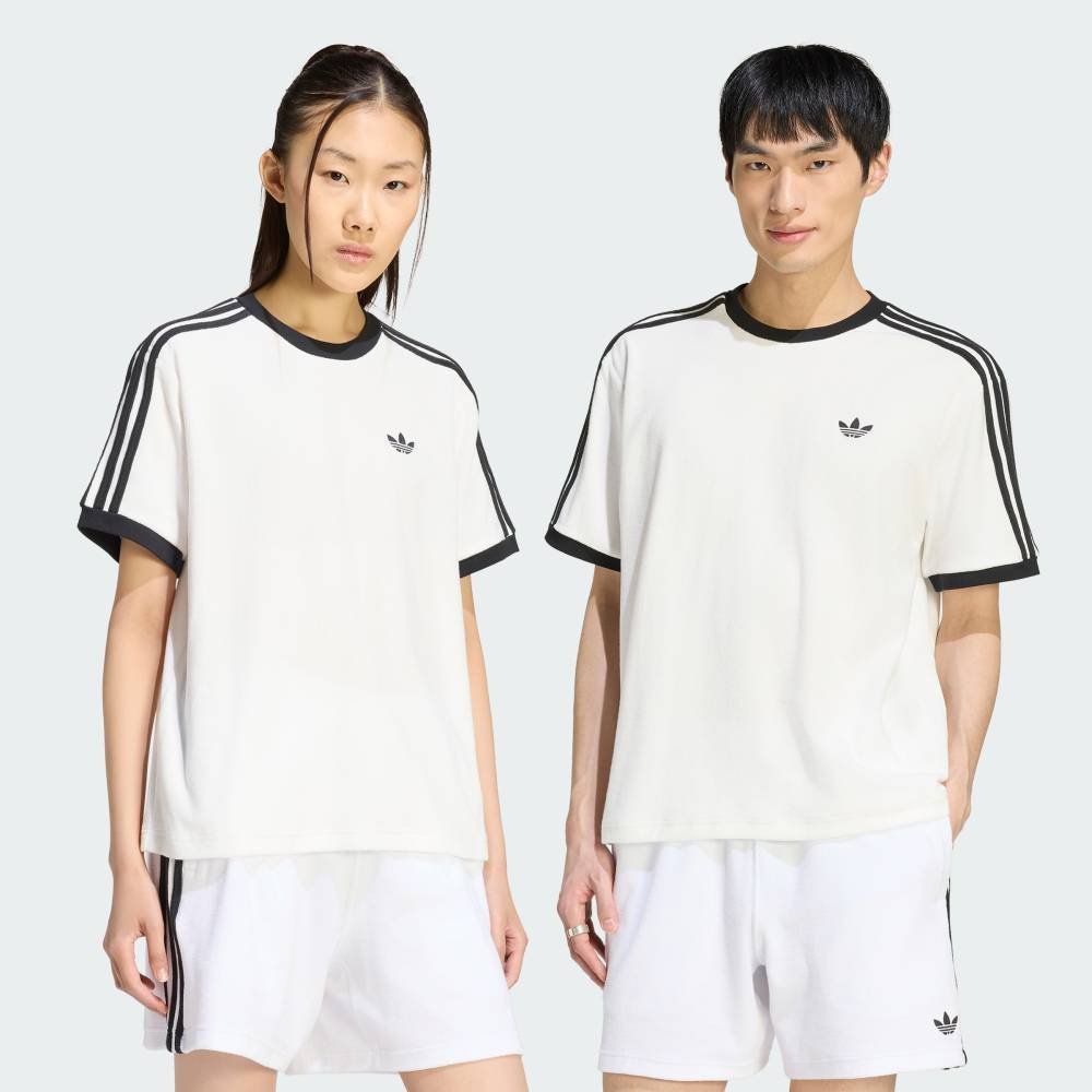 adidas 【公式】アディダス adidas 返品可 テリー カリ 半袖Tシャツ アディダス トップス カットソー・Tシャツ ホワイト【送料無料】