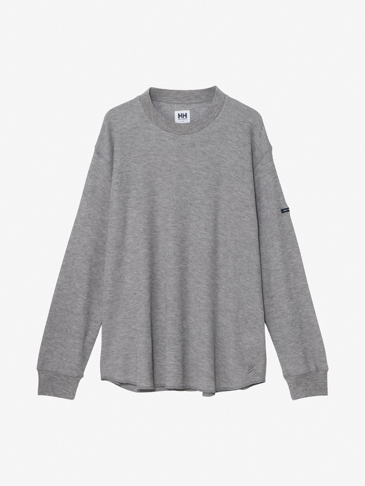 【公式】ロングスリーブリファメリノサーマルクルーティー(ユニセックス) ヘリーハンセン トップス カットソー・Tシャツ ホワイト ブラック