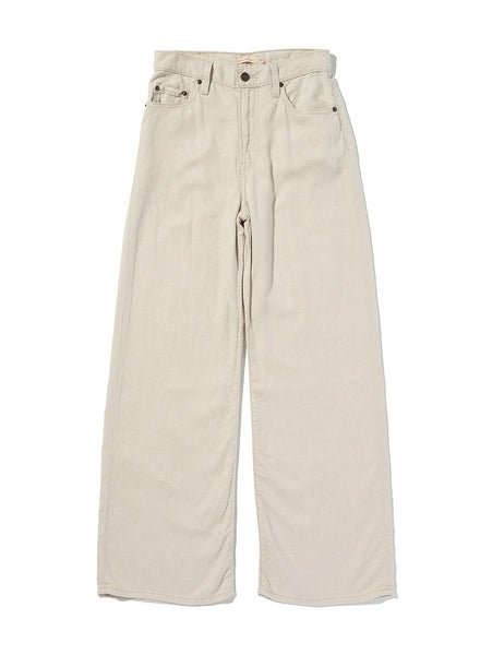 Levi's RIBCAGE WIDE LEG ジーンズ ホワイト リーバイス パンツ ジーンズ・デニムパンツ ホワイト【送料無料】