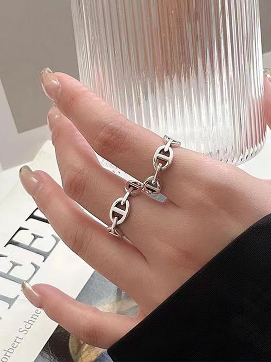 【SALE／11%OFF】Coo+i アンカーオープンリング スレンダー アクセサリー・腕時計 リング・指輪 ゴール..