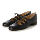 【SALE/19%OFF】SAYA 3cmラウンドトウギリーシューズ ラボキゴシ シューズ・靴 レースアップ・ドレスシューズ グレー ベージュ ブラック【送料無...