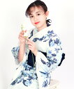 【SALE/5%OFF】KYOETSU 簡単着付け 浴衣 女の子 子供 セット( 浴衣 + 帯 + 腰紐2本 ) レトロH キョウエツ 着物・浴衣・和装小物 浴...