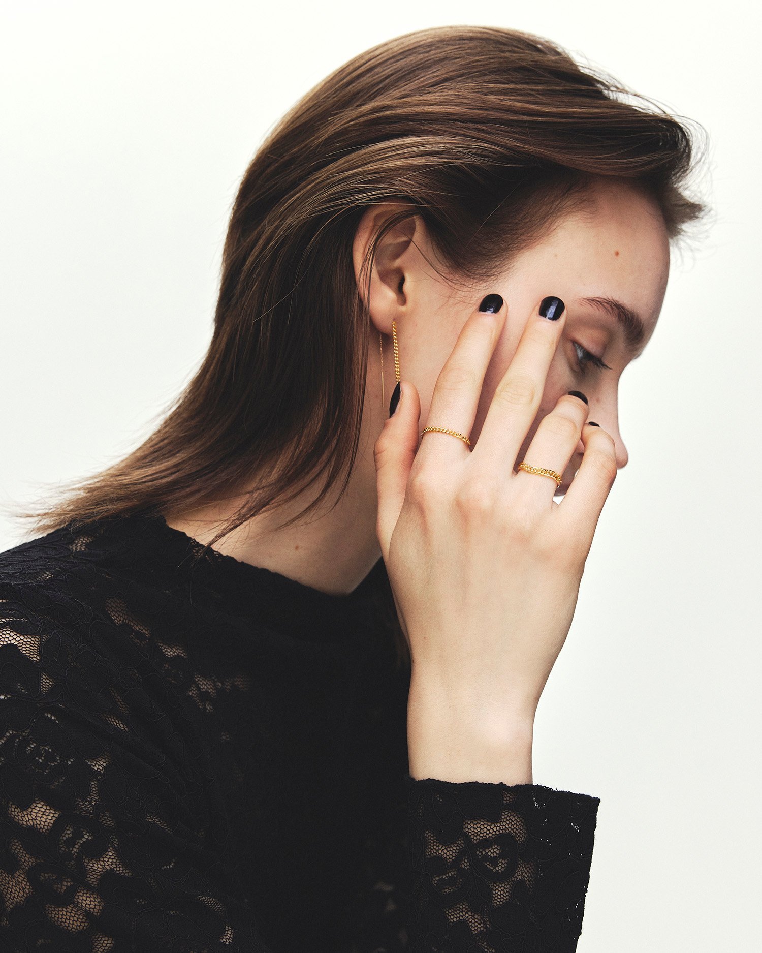 les bon bon les bonbon/K18 calmness ring/カームネス リング 18金 フォブ アクセサリー・腕時計 リング・指輪 ゴールド【送料無料】