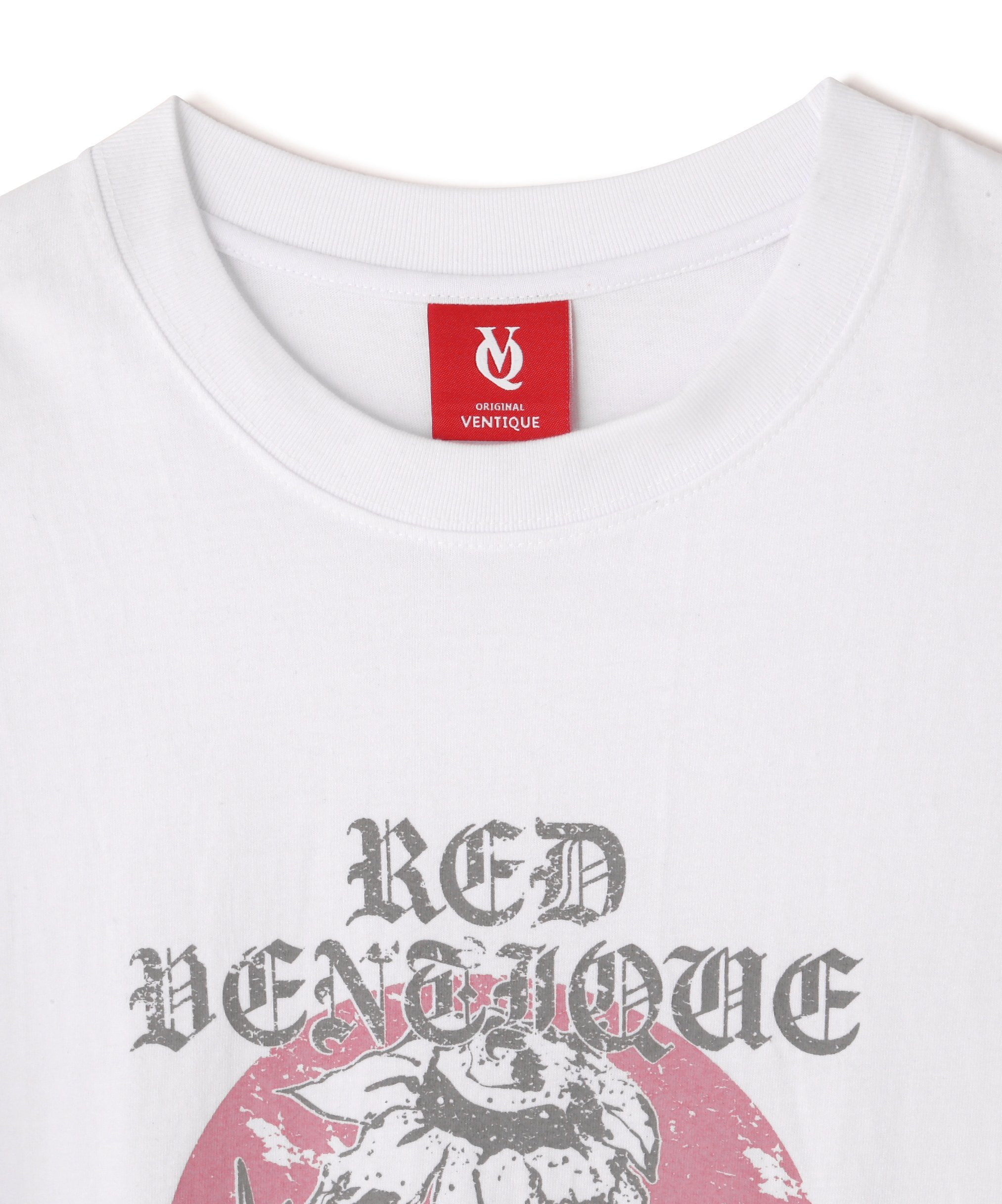 LHP VENTIQUE/ベンティーク/Print Tee ver3 エルエイチピー トップス カットソー・Tシャツ ホワイト
