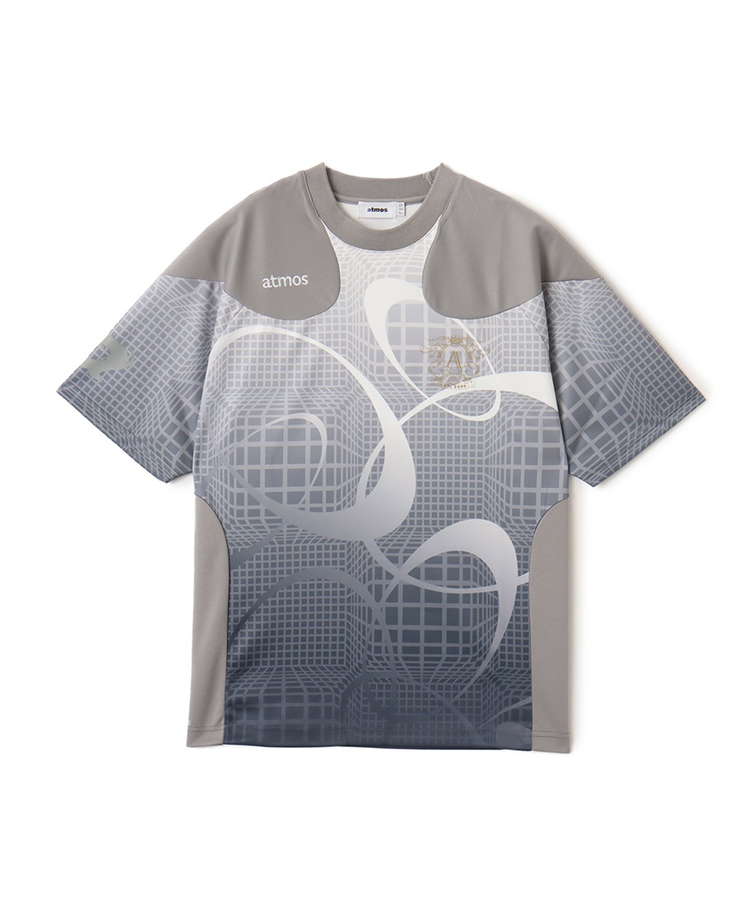 atmos atmos Soccer Jersey Game Shirt GRAY アトモス トップス カットソー・Tシャツ グレー