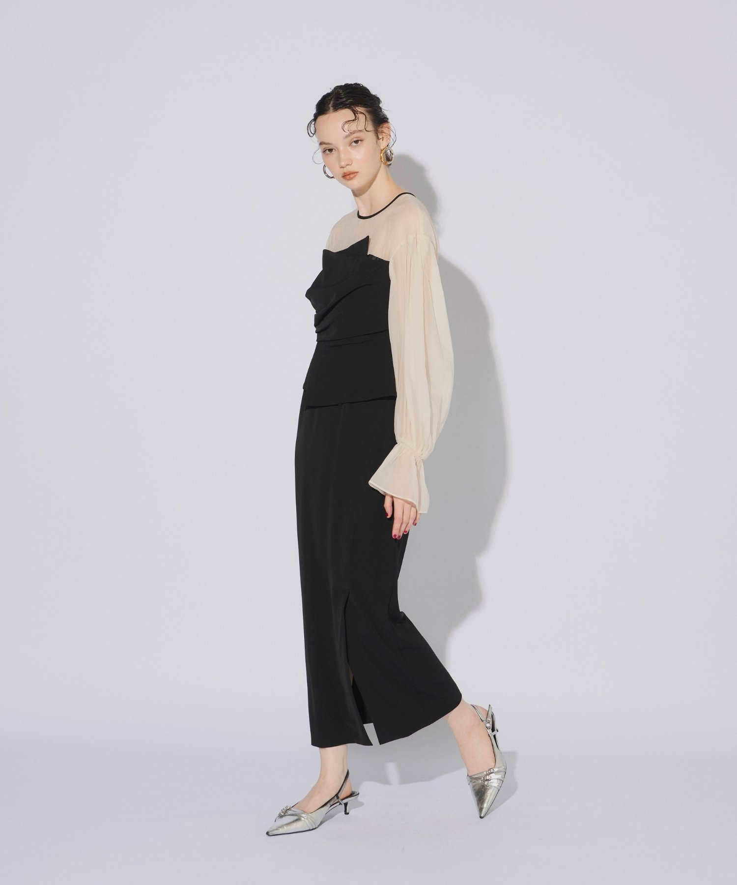 【SALE／70%OFF】ANDRESD 結婚式・二次会対応 ビスチェドレス アンドレスド ワンピース・ドレス ドレス グリーン ブラック グレー ブラウン【送料無料】