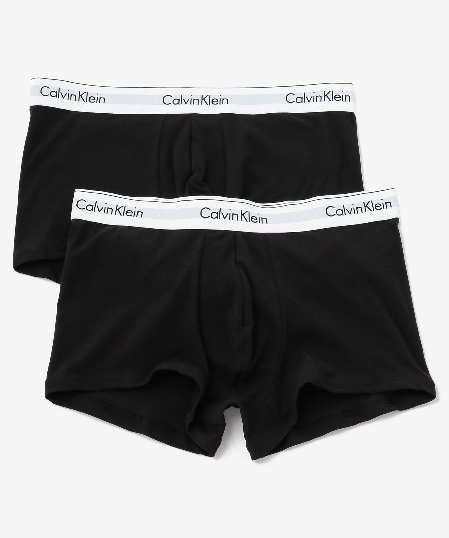 Calvin Klein Underwear 【公式ショップ】 カルバンクライン MODERN COTTON STRETCH ボクサーパンツ 2枚パック Calvin Klein Underwear NB1086 カルバン クライン インナー ルームウェア ボクサーパンツ トランクス ブラック グレー ホワイト【送料無料】