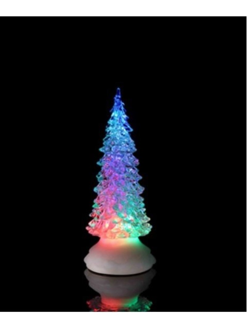 VIDA VIDA/LEDクリスタルウォーターツリー22.5cm アントレスクエア インテリア・生活雑貨 ライト・照明器具 ブルー