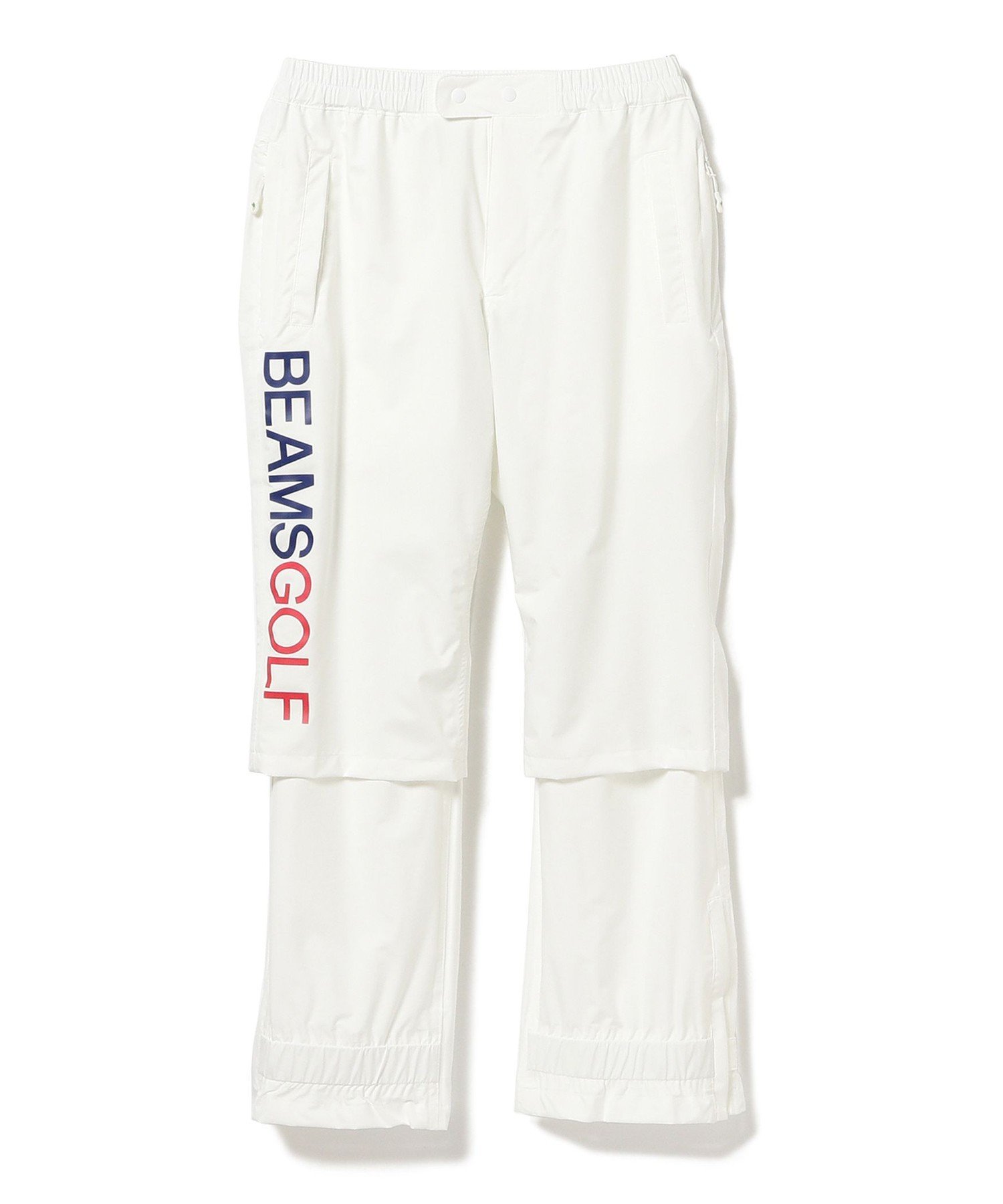 BEAMS GOLF PURPLE LABEL BEAMS GOLF PURPLE LABEL / サイトス(R) ベンチレーション レインパンツ レイングッズ 梅雨 雨の日 レジャー ビームス ゴルフ パンツ その他のパンツ ネイビー ホワイト【送料無料】