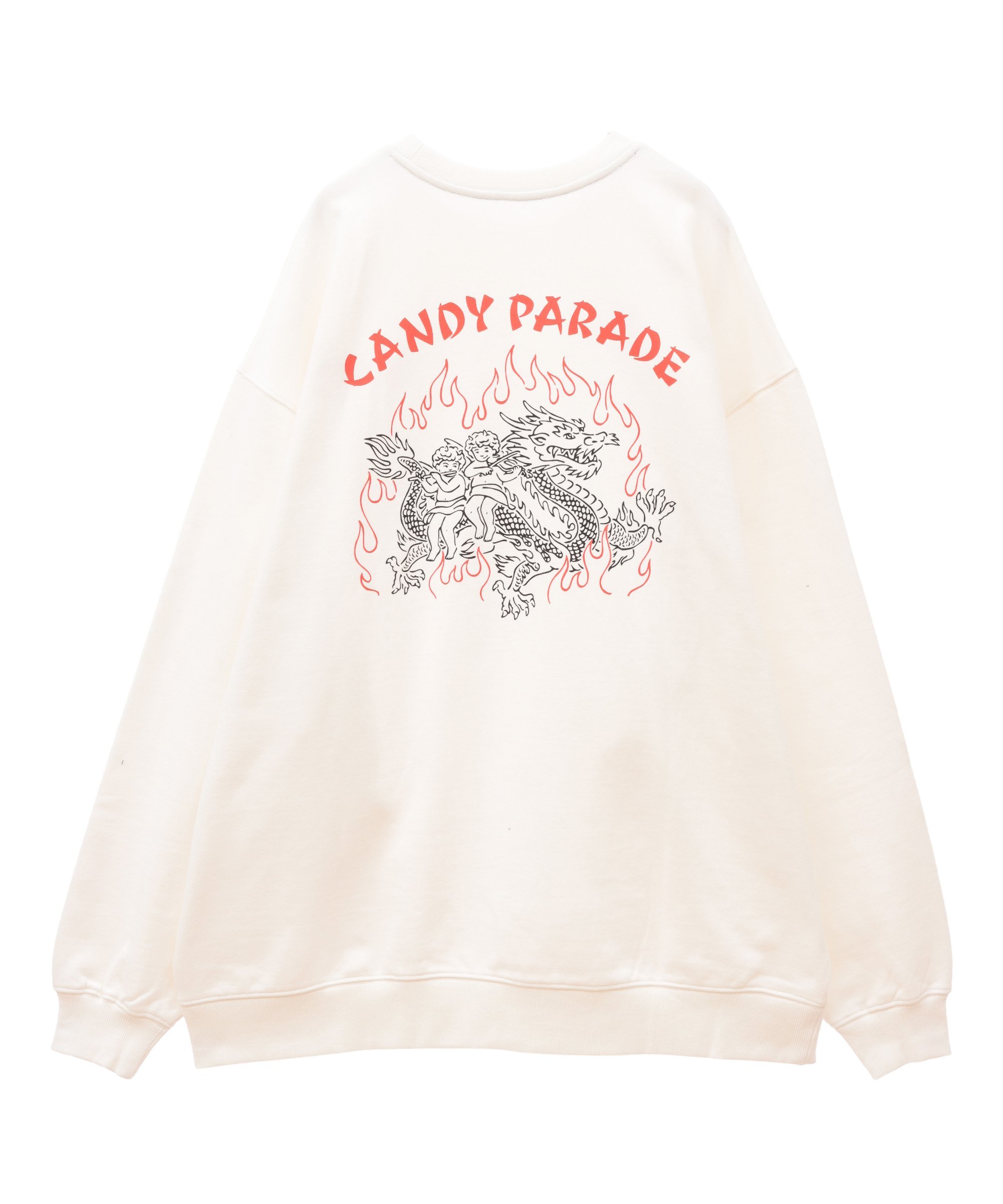 【SALE／40 OFF】Candy Stripper CANDY PARADE SWEAT ONE-PIECE キャンディストリッパー ワンピース ドレス ワンピース ホワイト ブラック レッド ネイビー【送料無料】