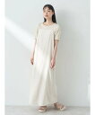 アースミュージック＆エコロジー ワンピース earth music&ecology ジャガードキャミドレ キャミワンピース/春夏/24SS アースミュージック&エコロジー ワンピース・ドレス ワンピース ホワイト ブラック ブルー【送料無料】