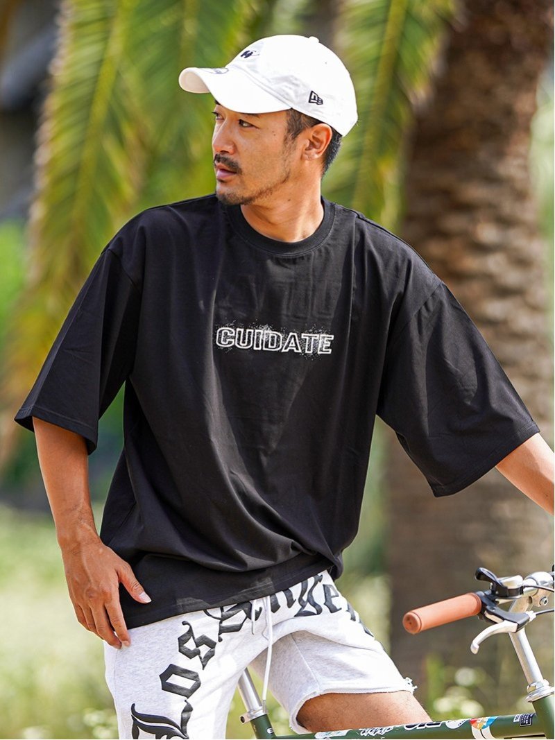 WHIM ROTH WhimROTH/(M)W/R CUIDATE TEE アダムスジャグラー トップス カットソー・Tシャツ ホワイト ブラック【送料無料】