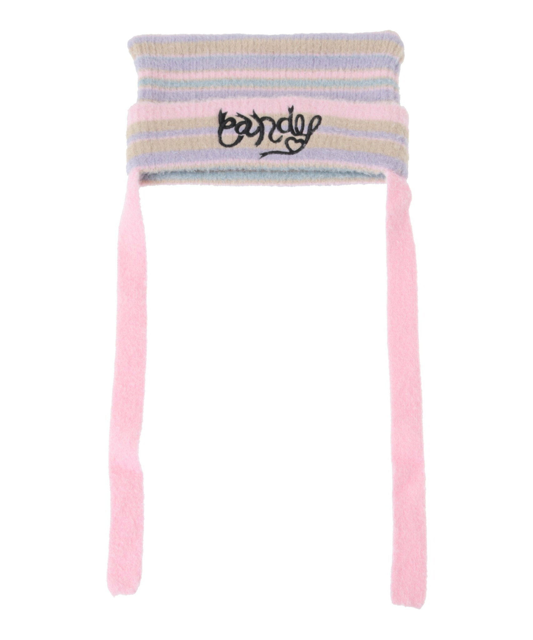 【SALE/20%OFF】Candy Stripper LOLLIPOP MULTI BORDER BEANIE キャンディストリッパー 帽子 ニット帽・ビーニー ピンク ブラック ベージュ【送料無料】