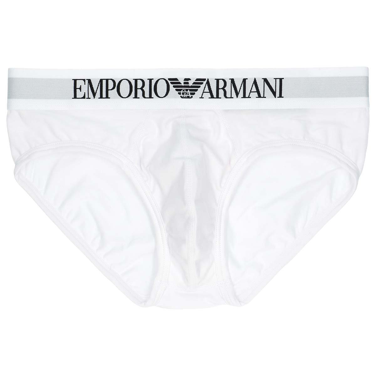 EMPORIO ARMANI EMPORIO ARMANI ICONIC LOGOBAND STRETCH COTTON BRIEF ブリーフ ...