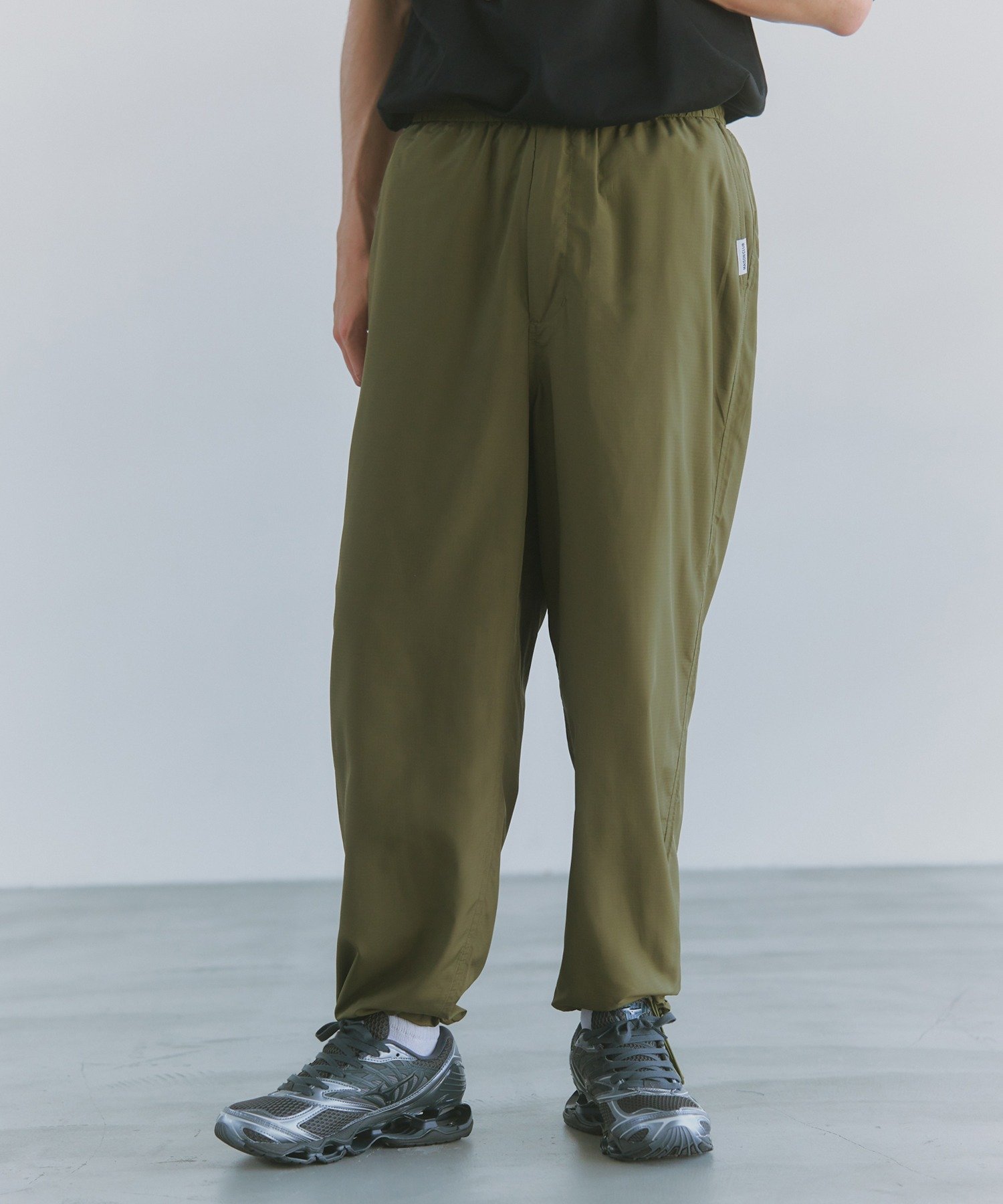 MAISON CLUB MAISON CLUB/Tech Nylon Pants /テックナイロンパンツ セットアップセブン パンツ その他のパンツ ブラック ネイビー