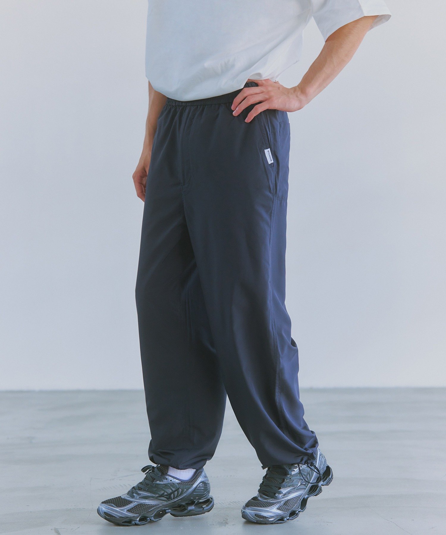 MAISON CLUB MAISON CLUB/Tech Nylon Pants /テックナイロンパンツ セットアップセブン パンツ その他のパンツ ブラック ネイビー