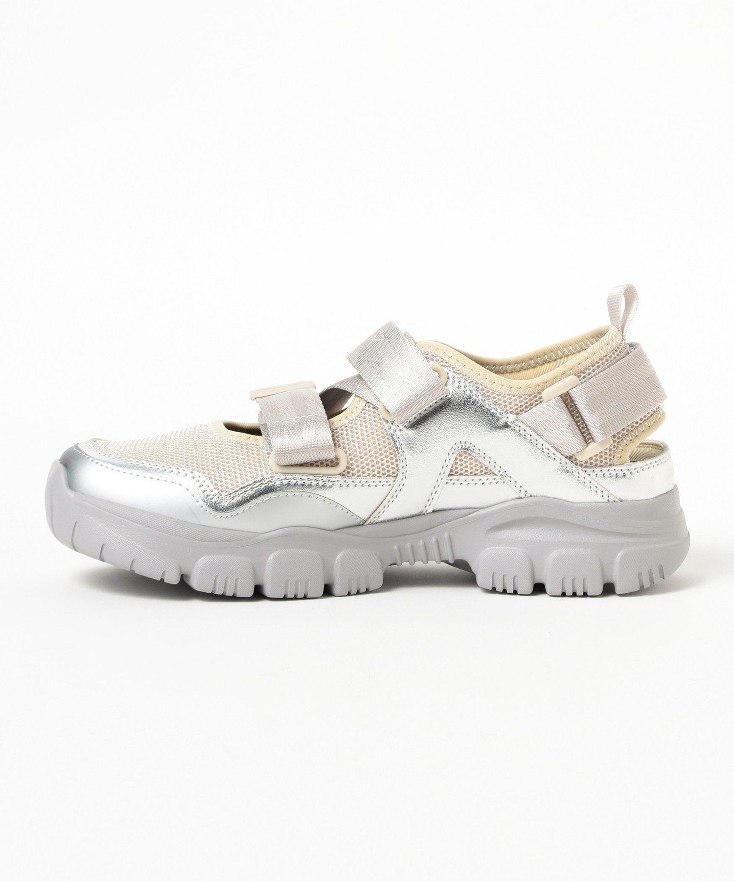 Ray BEAMS 【WEB限定】SHAKA / OTTER TRAIL AT ビームス ウイメン シューズ・靴 その他のシューズ・靴 シルバー ブラック【送料無料】