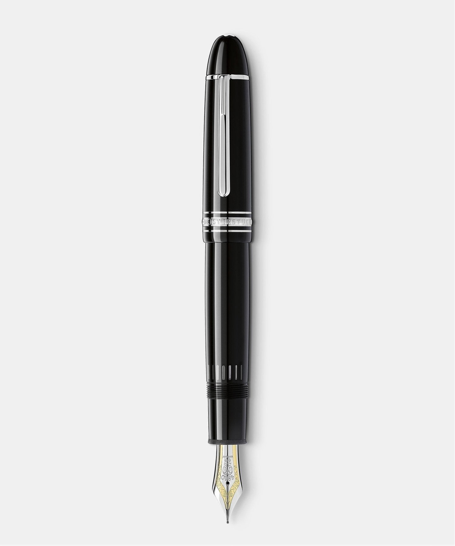 MONTBLANC 【MONTBLANC(モンブラン)公式】 マイスターシュテュック プラチナコーティング 149 万年筆 ペン先サイズF (MB132104) モンブラン 文房具 ペン・インク ブラック【送料無料】