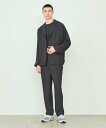 UNITED ARROWS SONS ＜UNITED ARROWS SONS by DAISUKE OBANA ESSENS＞ I CR REG PANTS/パンツ ユナイテッドアローズ パンツ その他のパンツ グレー ブラック【送料無料】