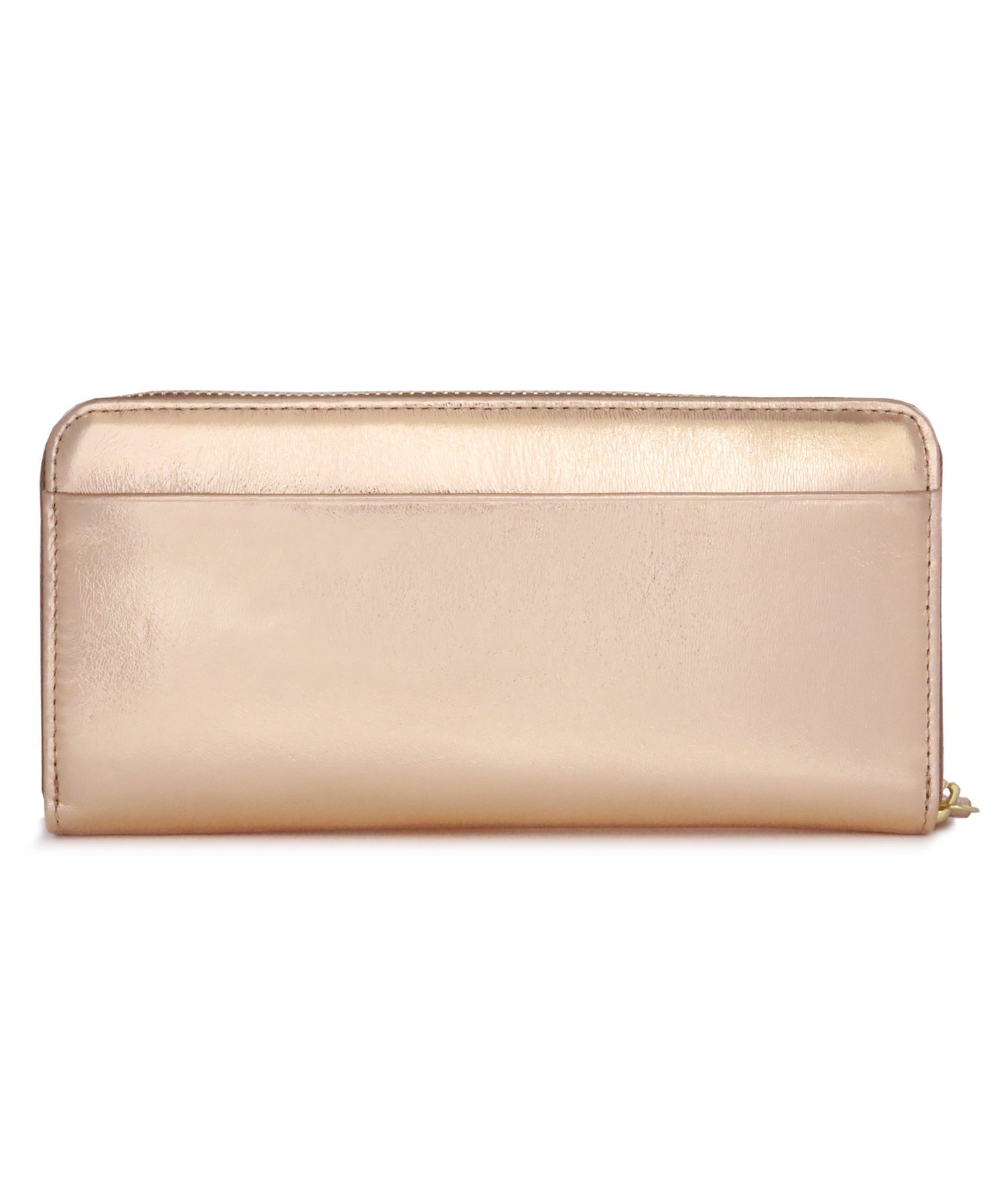 LANVIN COLLECTION ラペリリュクスパース ラウンドファスナー長財布 マルショウ エンドウ 財布・ポーチ・ケース 財布 シルバー【送料無料】