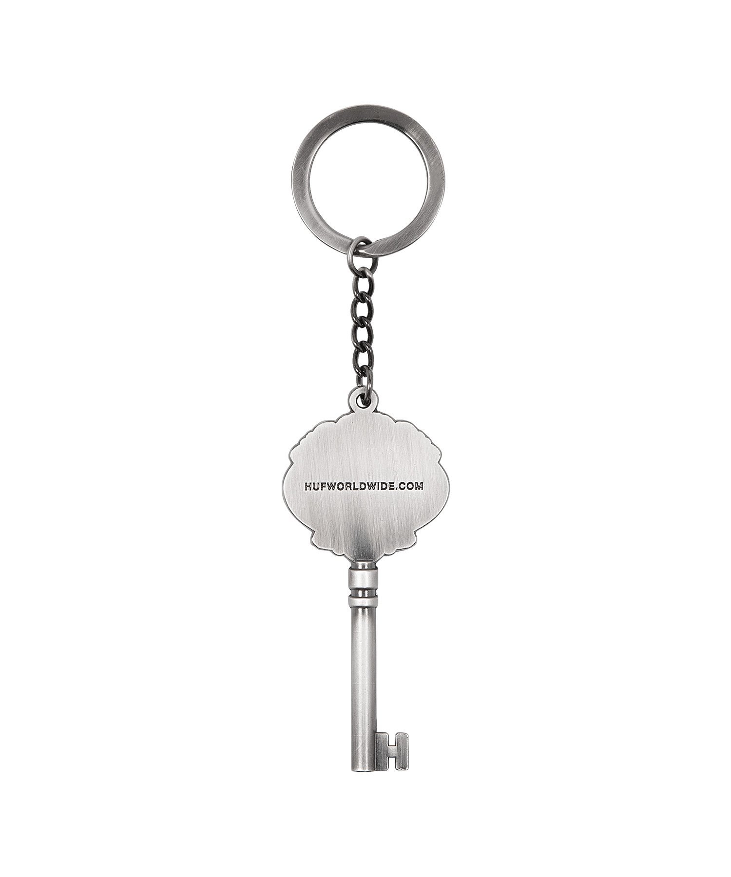 HUF ESPECIAL KEYCHAIN / HUF ハフ キーホルダー ハフ ファッション雑貨 チャーム・キーチェーン シルバー