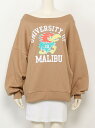 【SALE/39%OFF】RODEO CROWNS Parrot オフショル スウェット ロデオクラウンズワイドボウル カットソー【RBA_S】【RBA_E】
