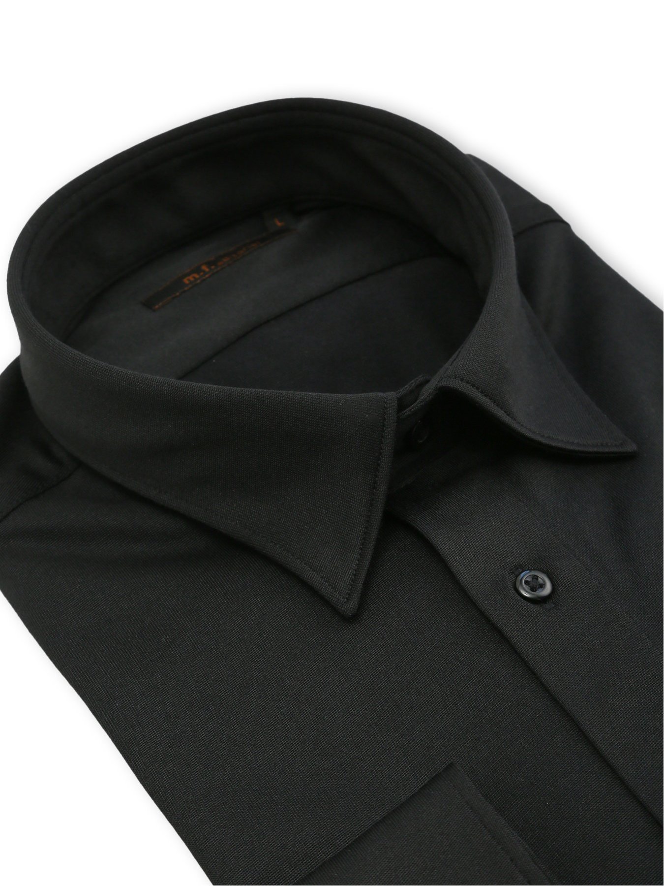 【SALE／20%OFF】m.f.editorial 形態安定 吸水速乾 ストレッチ NEWスタンダードフィット ショートワイドカラー長袖ニットシャツ タカキュー スーツ・フォーマル Yシャツ・カッターシャツ【送料無料】
