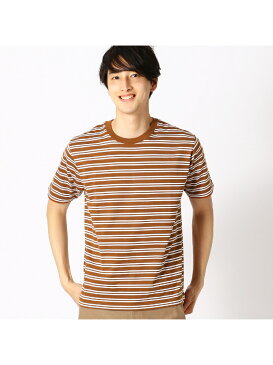 【SALE/70%OFF】COMME CA ISM ボーダー Tシャツ コムサイズム カットソー Tシャツ ホワイト ブラック オレンジ ブルー
