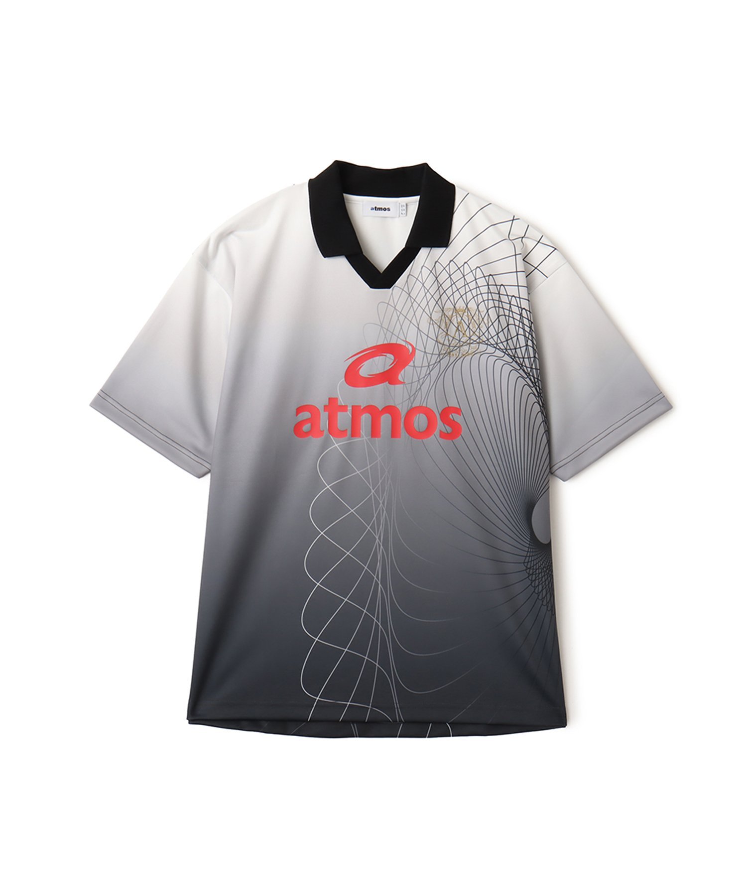atmos atmos Soccer Jersey Game Polo Shirt BLACK アトモス トップス ポロシャツ ブラック【送料無料】