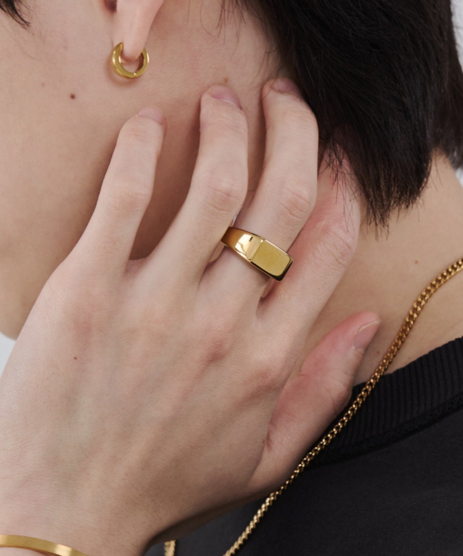 【SALE／20%OFF】WYZ 【 金属アレルギー対応 】サージカルステンレス シンプルリング シーテ アクセサリー・腕時計 リング・指輪 ゴールド シルバー