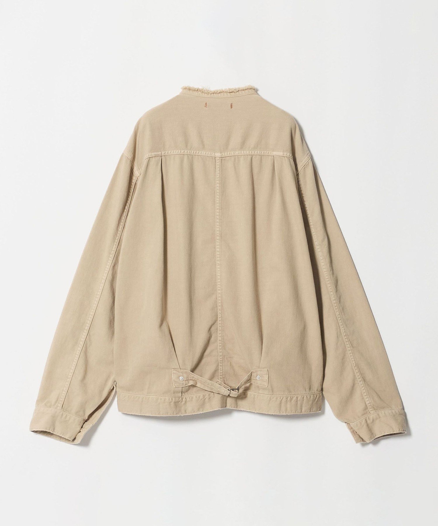 【別注】＜NEEDBY heritage＞デニム ジャケット/ベージュ ビューティー＆ユース ユナイテッドアローズ ジャケット・アウター デニムジャケット ベージュ