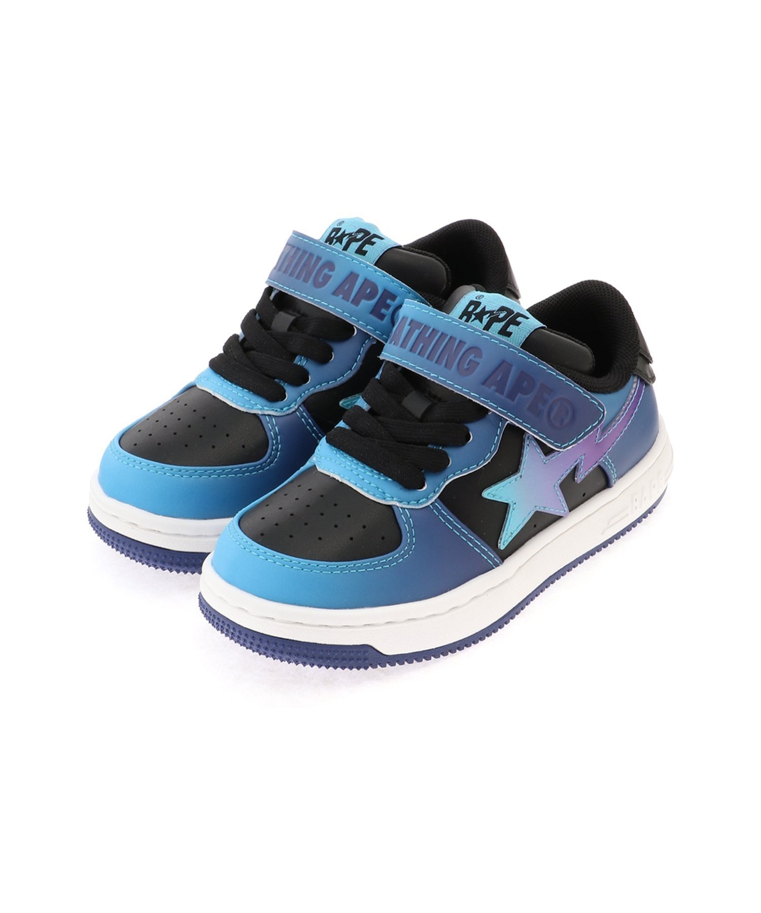 A BATHING APE BAPE STA #2 K2 ア ベイシング エイプ シューズ・靴 スニーカー ブルー パープル【送料無料】