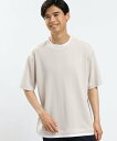 GLOBAL WORK Smile Seed Store 速乾ワッフルレイヤードTシャツ半袖/991903 グローバルワーク スマイルシードストア トップス カットソー Tシャツ ホワイト グレー ベージュ カーキ