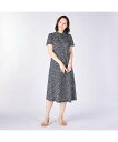【SALE/33%OFF】KEITH スプリングフローラルワンピース キース ワンピース・ドレス ドレス ネイビー ブラック【送料無料】