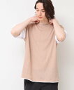【SALE/50%OFF】Dessin 【洗える】ベストレイヤードライクTシャツ デッサン トップス カットソー・Tシャツ ベージュ
