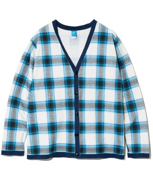 【SALE／50%OFF】Good On GOOD ON/グッドオン OMBRE TEE CARDIGAN (MENS) ゴースローキャラバン トップス カーディガン レッド ホワイ..