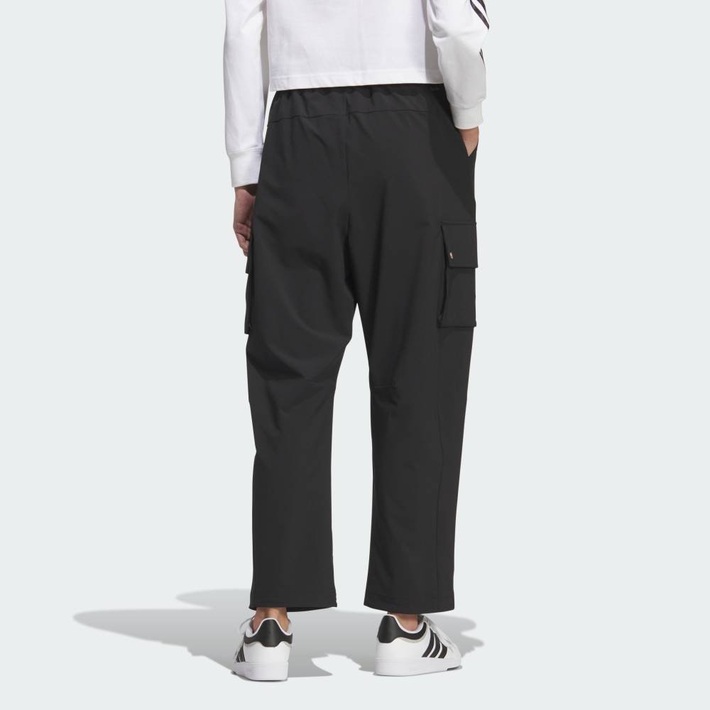 【SALE／20%OFF】adidas 【公式】アディダス adidas ラックスフロー オールデイズ ルーズフィット ストレッチ ウーブン カーゴパンツ アディダス パンツ その他のパンツ ブラック【送料無料】