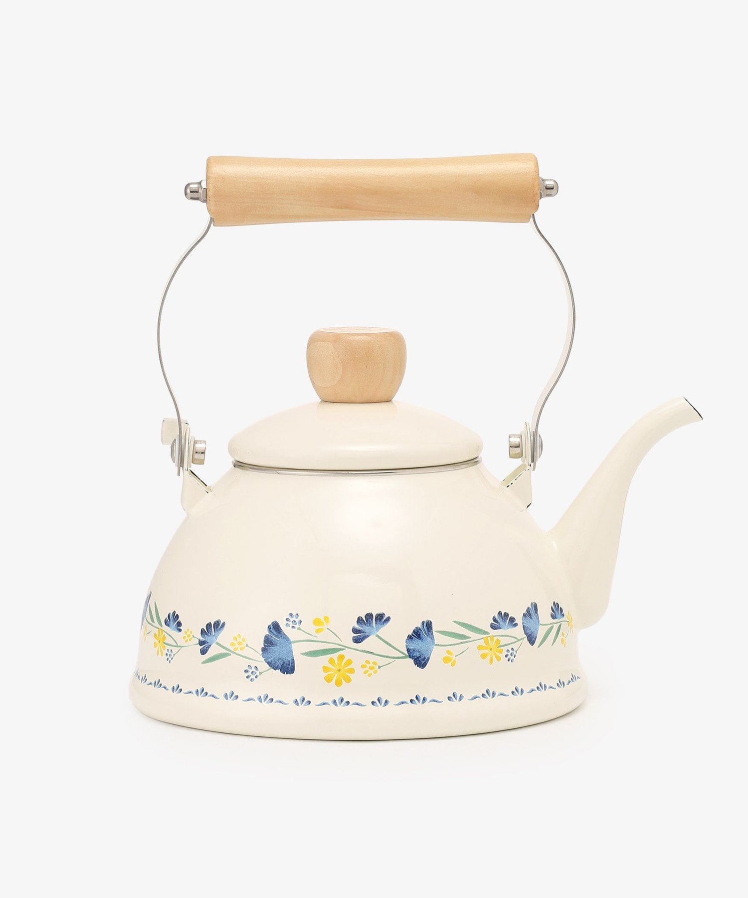Afternoon Tea LIVING フルールデュクールホーローケトル アフタヌーンティー・リビング 食器・調理器具・キッチン用品 その他の食器・調理器具・キッチン用品 ホワイト【送料無料】 stylife-15496853 Rakuten Fashion サンプル画像2