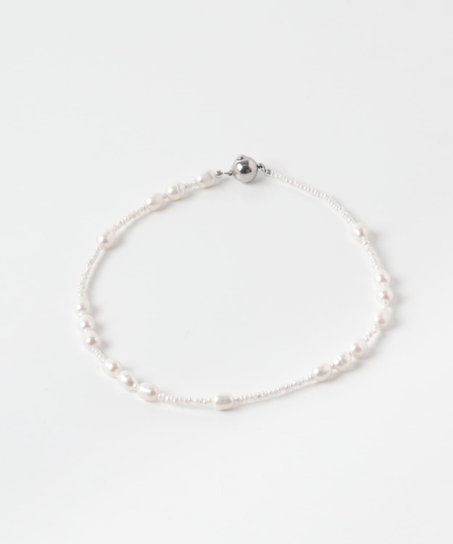 URBAN RESEARCH ROSSO in mood BABY&RICEPRL 36CM CHOKER アーバンリサーチロッソ アクセサリー・腕時計 ネックレス ホワイト【送料無料】