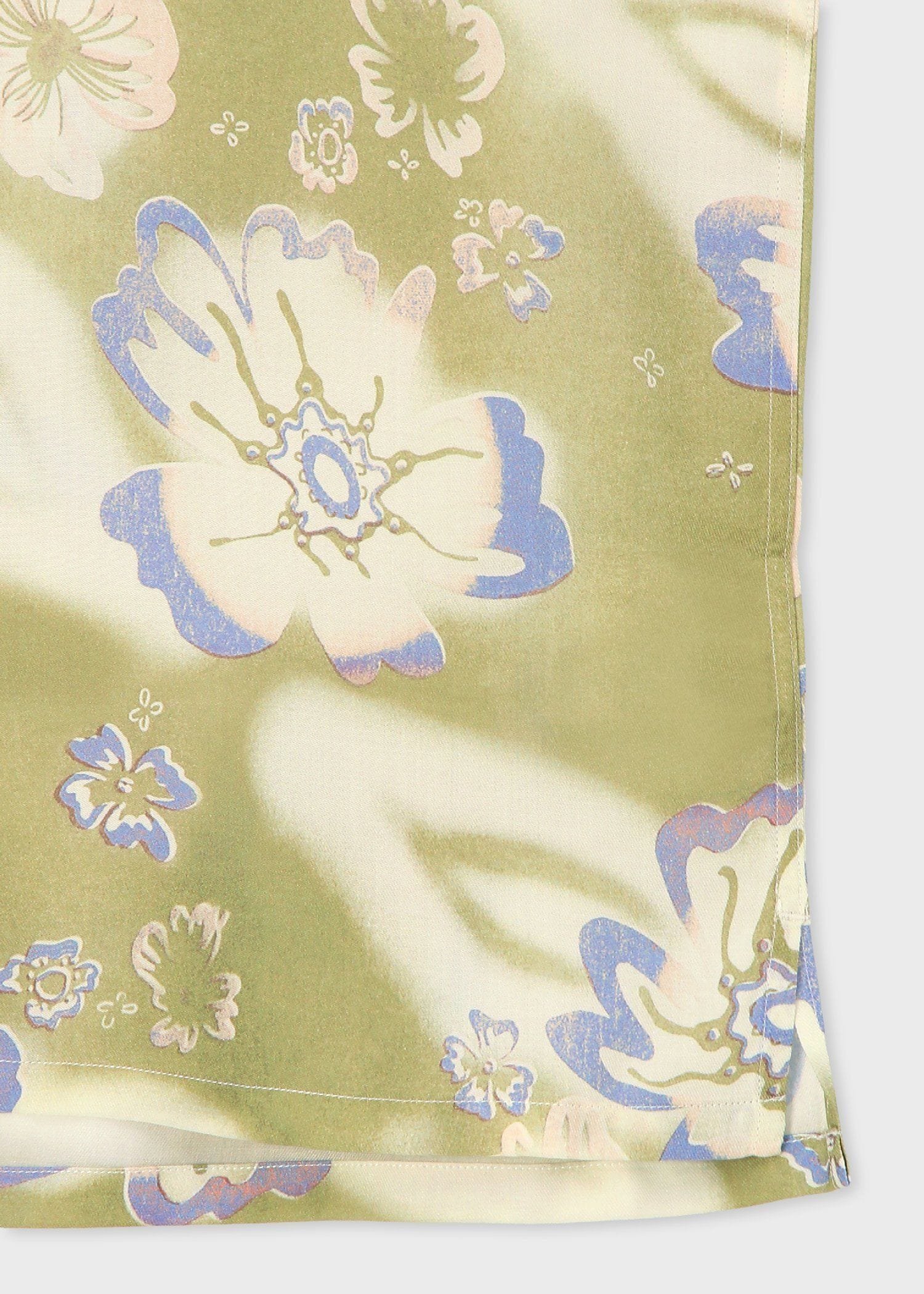 "Riso Floral" 半袖シャツ ポール・スミス トップス シャツ・ブラウス オレンジ