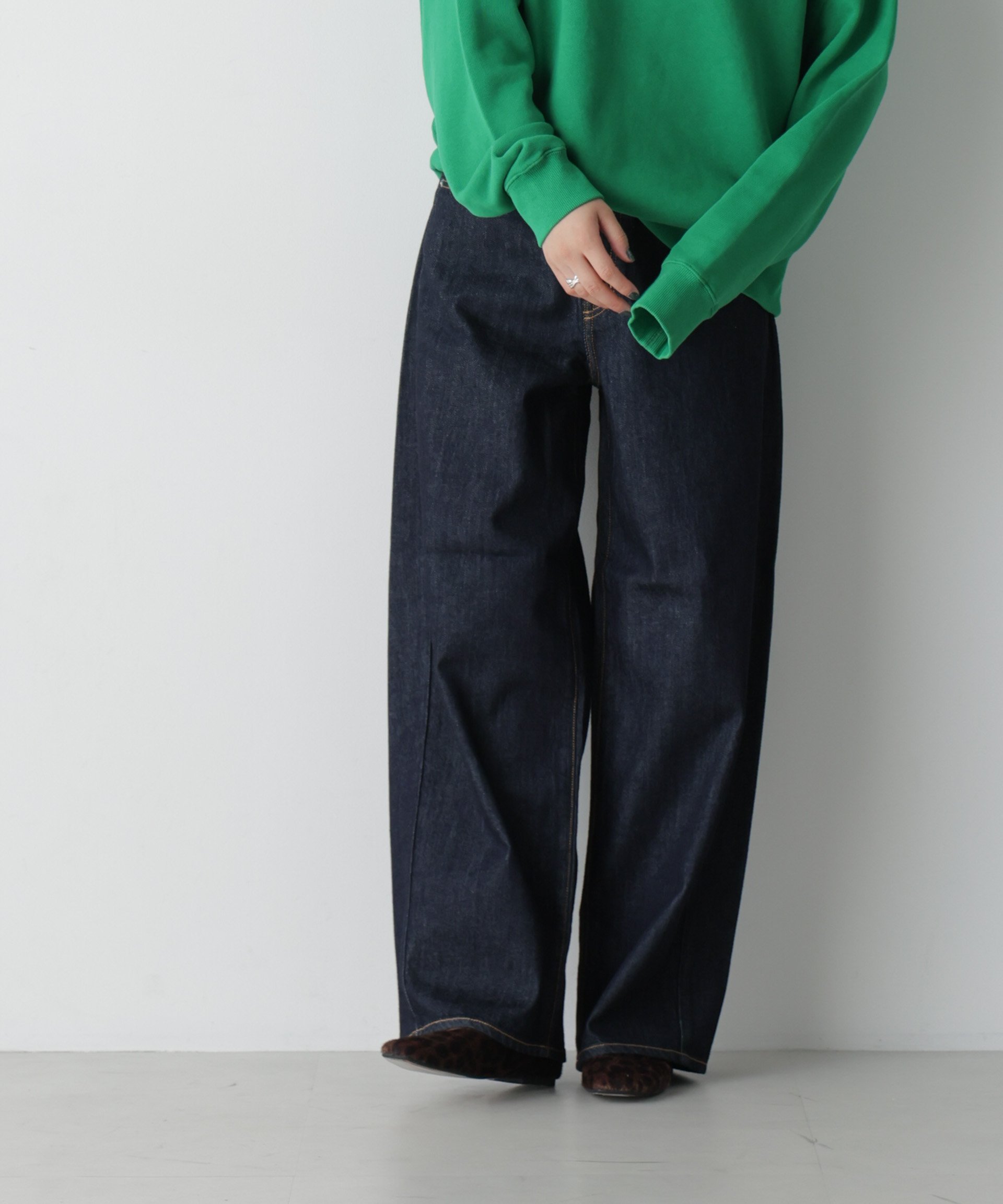 NANO universe NEEDBY heritage/MILEY ナノユニバース パンツ その他のパンツ ブルー